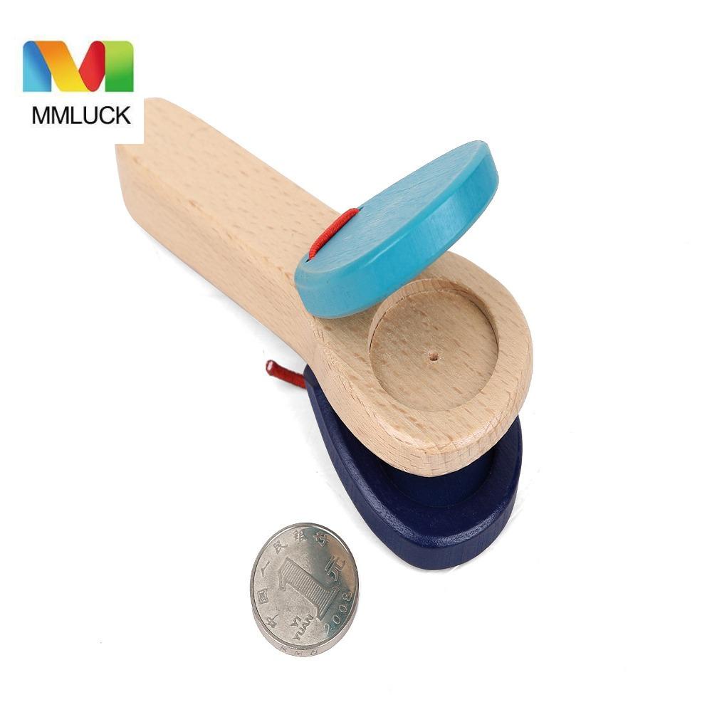 Bộ Đồ Chơi Nhạc Cụ Gõ Khối Lượng Nhẹ Bằng Gỗ Dành Cho Trẻ Em 0-3 Tuổi
