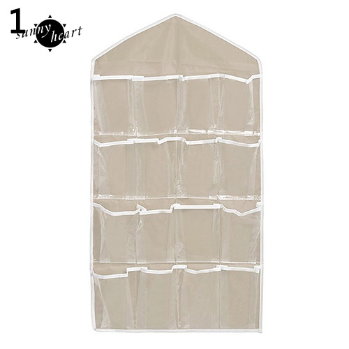 Giá Đỡ Giày Dép 16 Ngăn Treo Tường Tiện Lợi