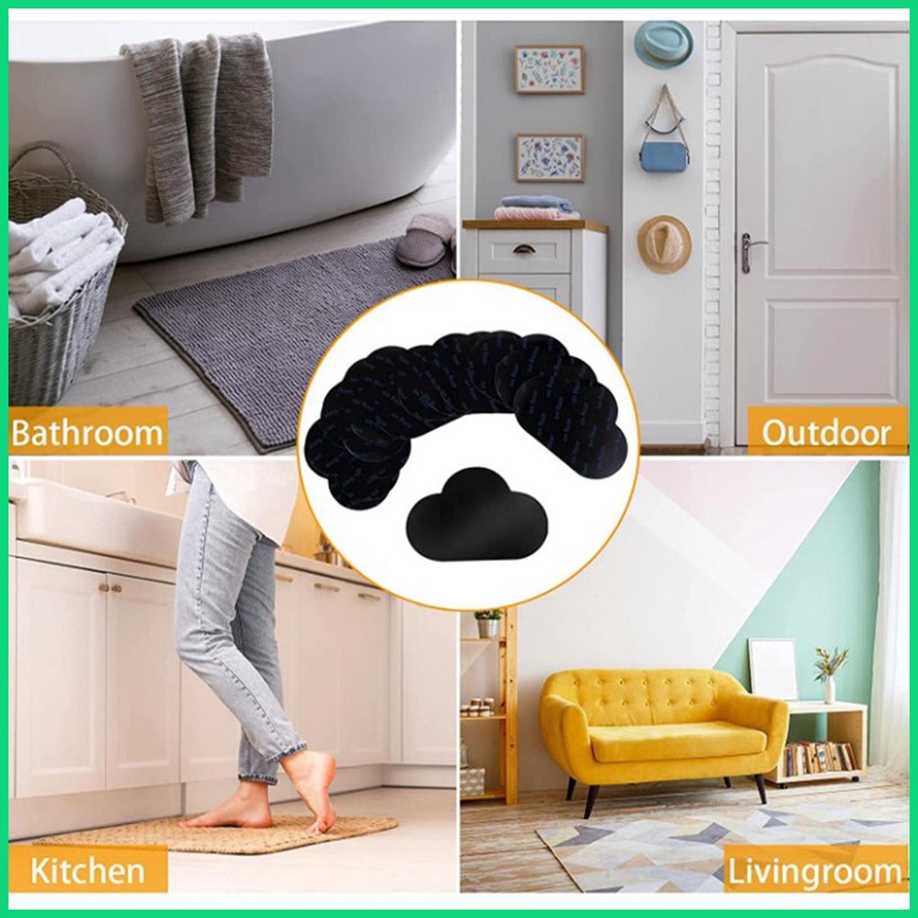 Set 16 Miếng Dán Hai Mặt Chống Trượt Cho Thảm Trải Sàn