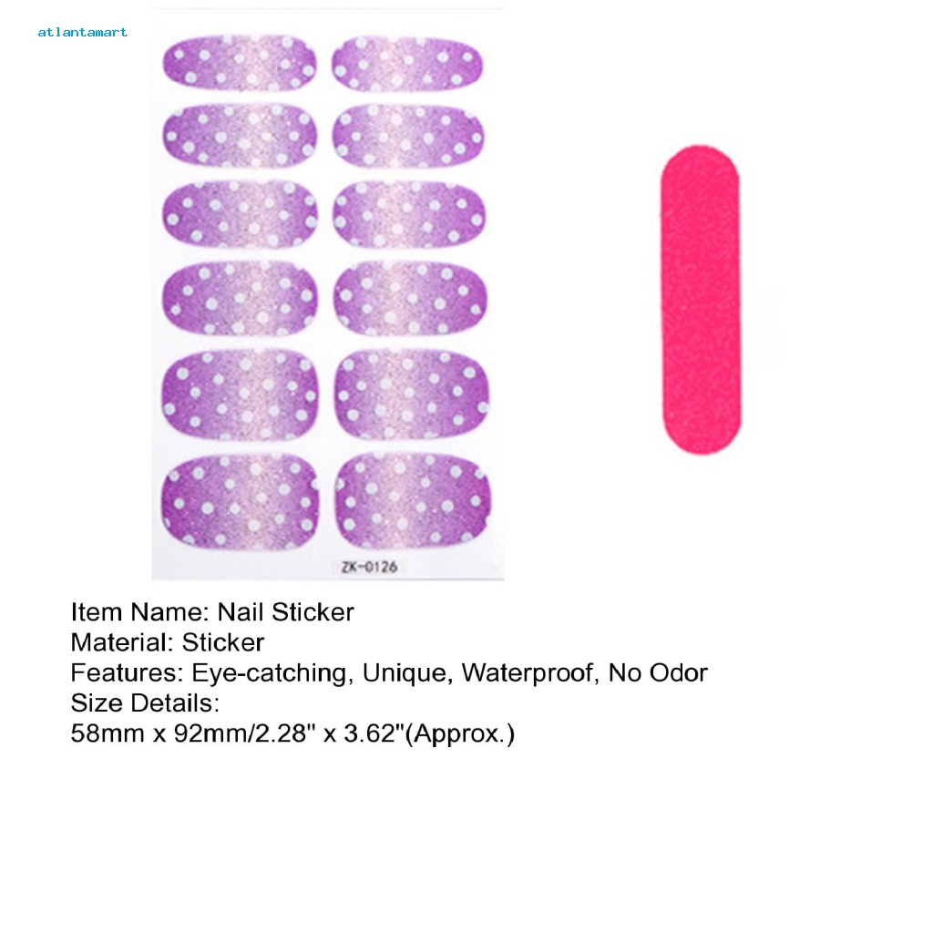 Túi Đựng Đồ Dùng Cao Cấp Tiện Dụng| 1 Bộ Miếng Dán Móng Tay Tự Dính Siêu Mỏng Chống Nước Dễ Sử Dụng