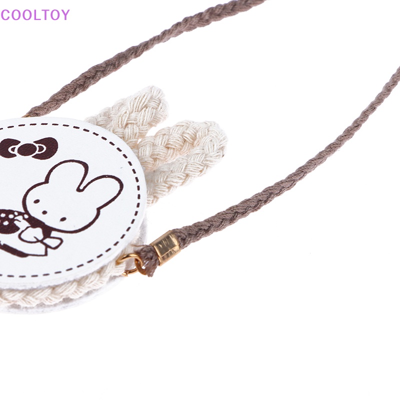 Túi Cói Đeo Chéo Hình Tròn Tỉ Lệ 1 / 12 Trang Trí Nhà Búp Bê