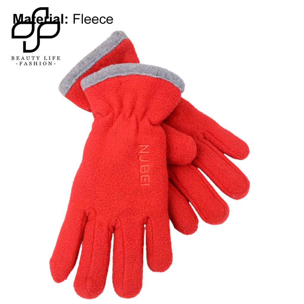 1 Đôi Găng Tay Giữ Ấm Dày Dặn Chống Mòn Thoải Mái Thời Trang Cho Bé