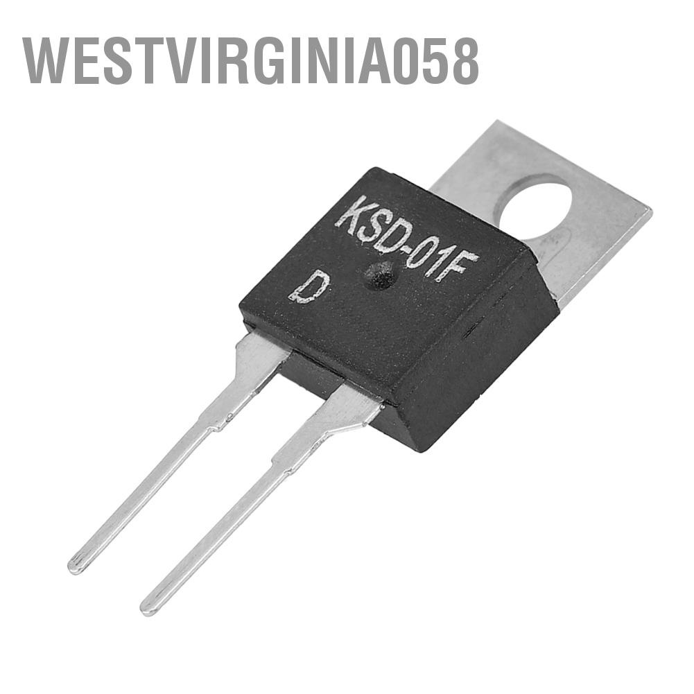 Westvirginia058 JUC-31F/KSD-01F Điều khiển nhiệt độ Công tắc thường đóng điều 40~130℃