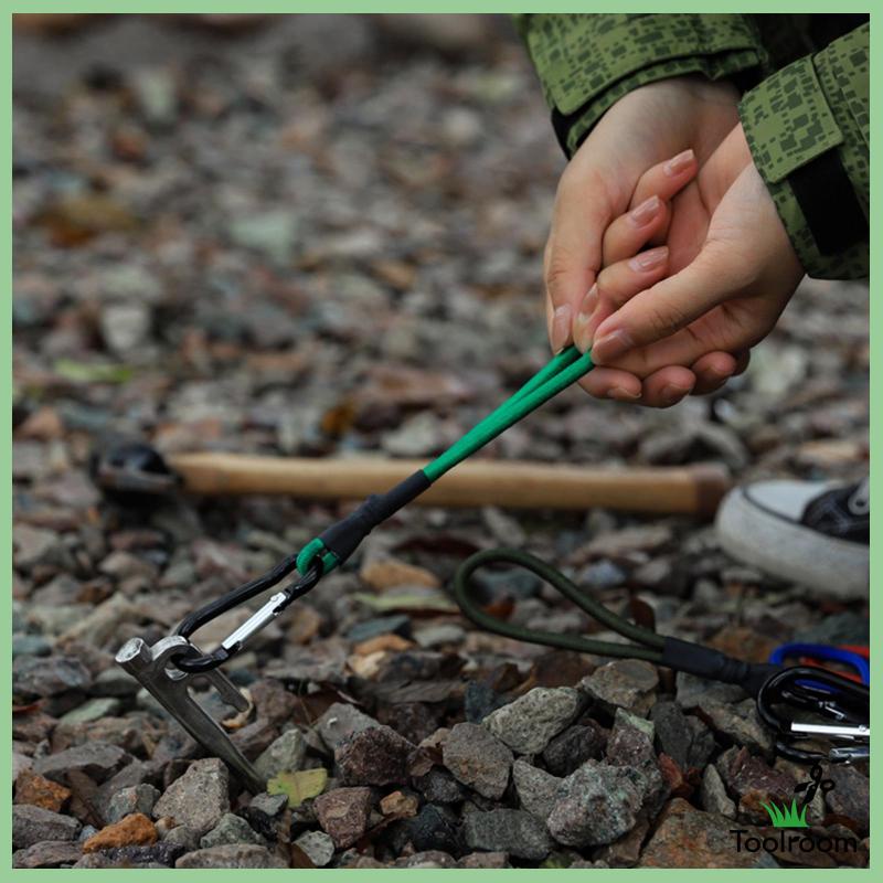 Dây Bungee Kèm Móc Khóa Carabiner Chuyên Dụng Cho Tarpaulin Tarps