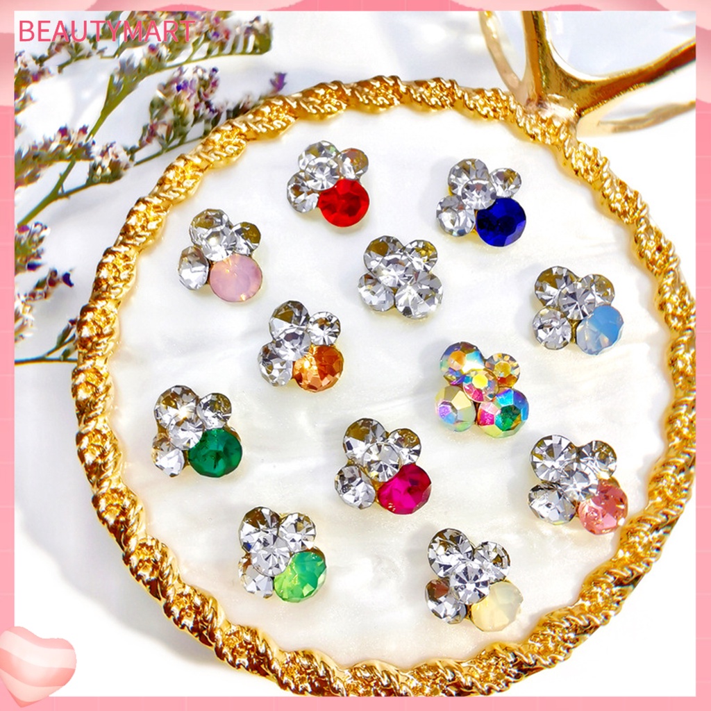 Set 10 Cọc Đính Đá Trang Trí Móng Tay DIY