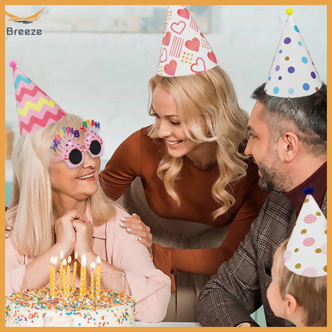 Nón Hình Nón / Kính Mát Vui Nhộn Có Thể Tái Sử Dụng Trang Trí Tiệc Sinh Nhật