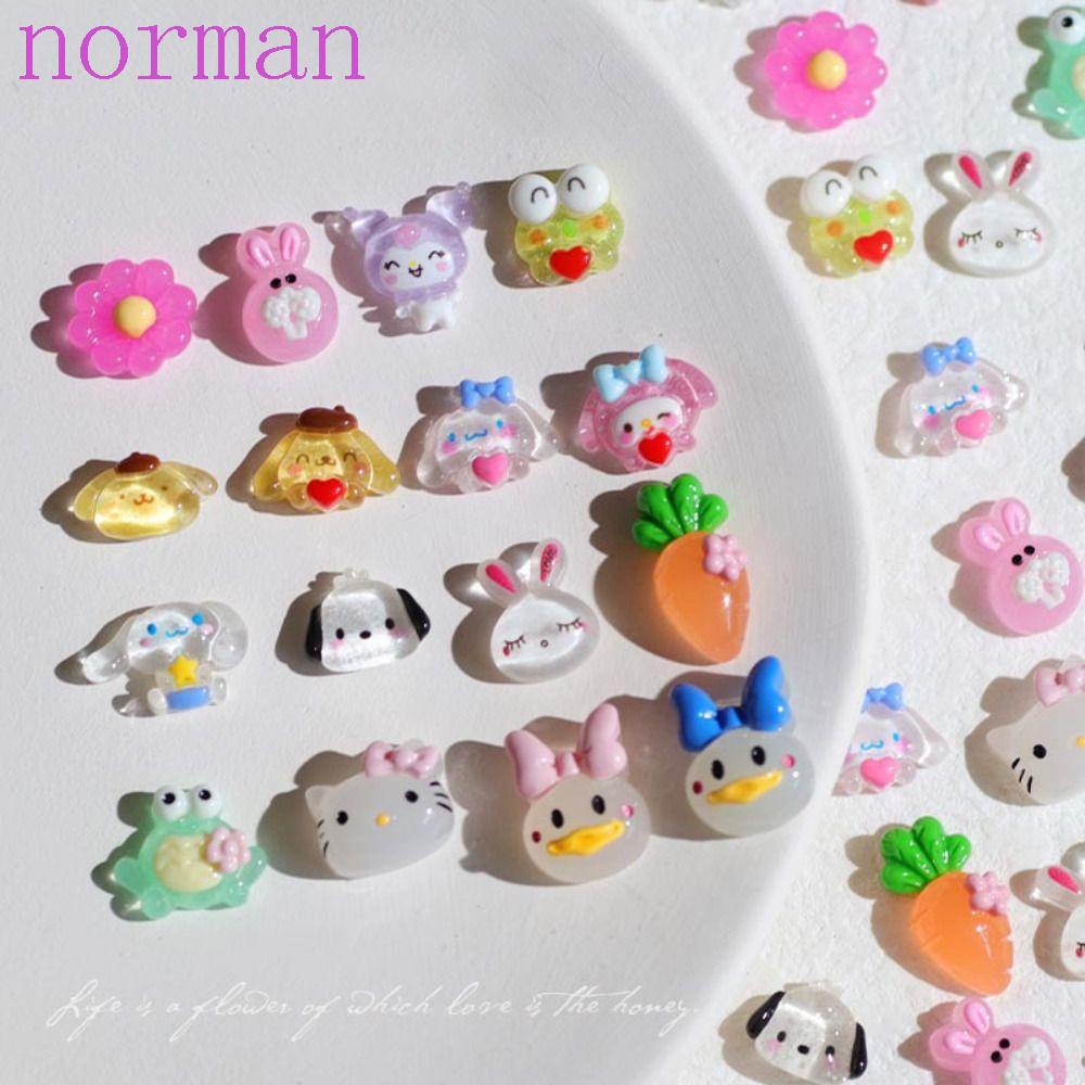 Phụ Kiện Trang Trí Móng Tay DIY Hình Cinnamoroll Dễ Thương