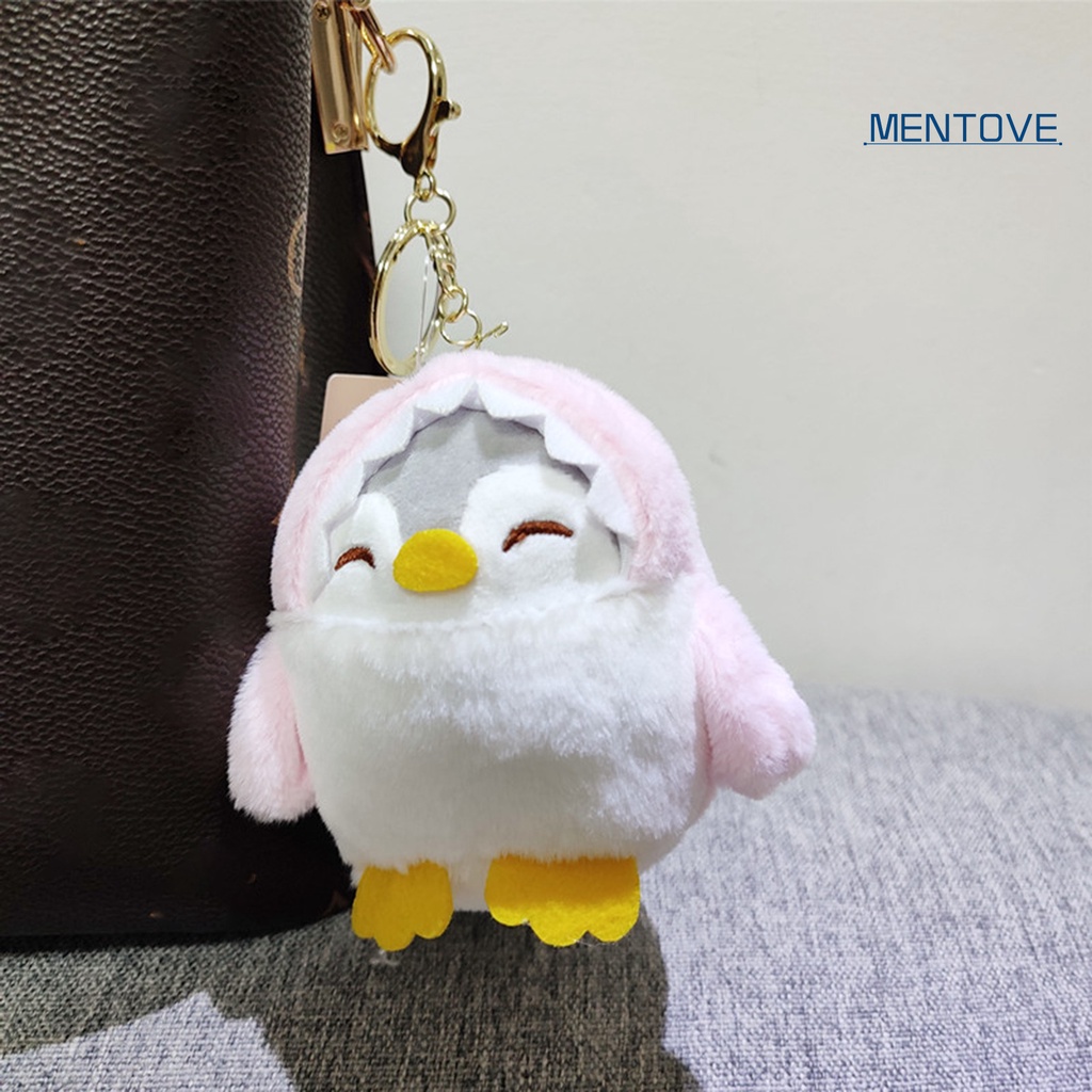 Móc Khóa Hình Cá Mập Nhồi Bông Mềm 10cm Không Phai Màu Dễ Thương Cho Bé