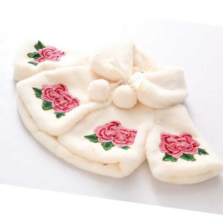 Áo Khoác Giả Lông Thú Thời Trang Xuân Thu Phong Cách Mới Cho Bé Gái