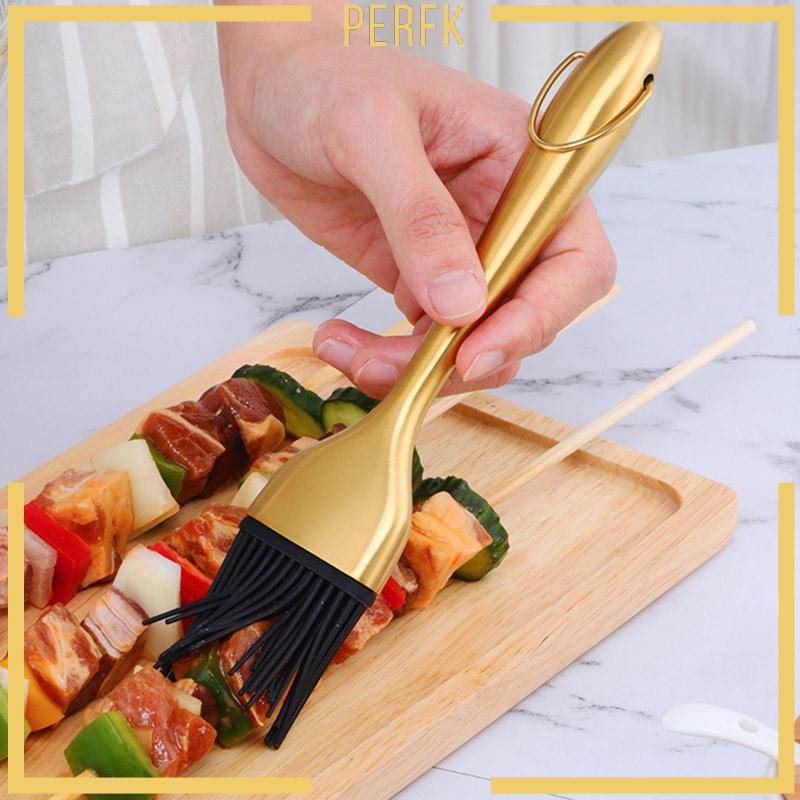 Cọ Quét Dầu Bằng Thép Không Gỉ Tiện Dụng Cho Nhà Bếp