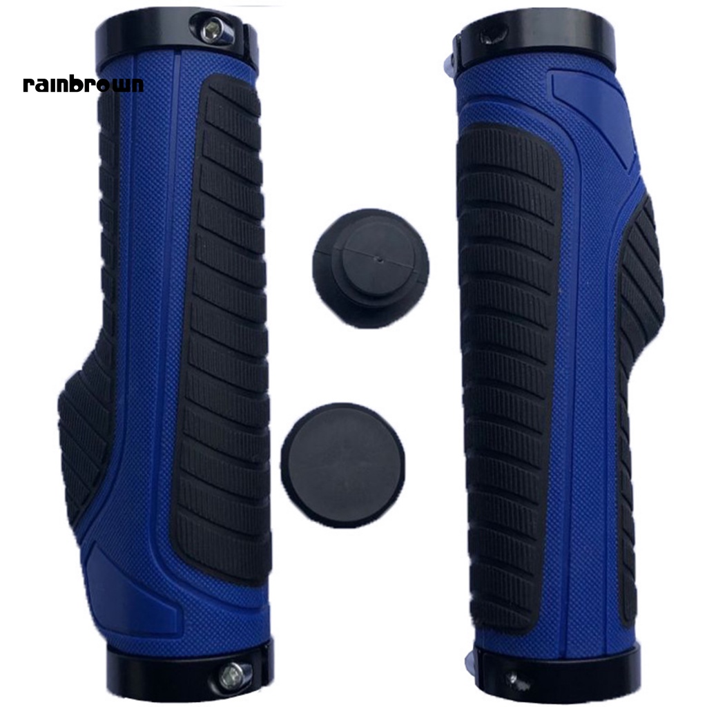 1 Cặp Vỏ Bọc Tay Cầm Xe Đạp Leo Núi Bằng Cao Su Chống Trượt