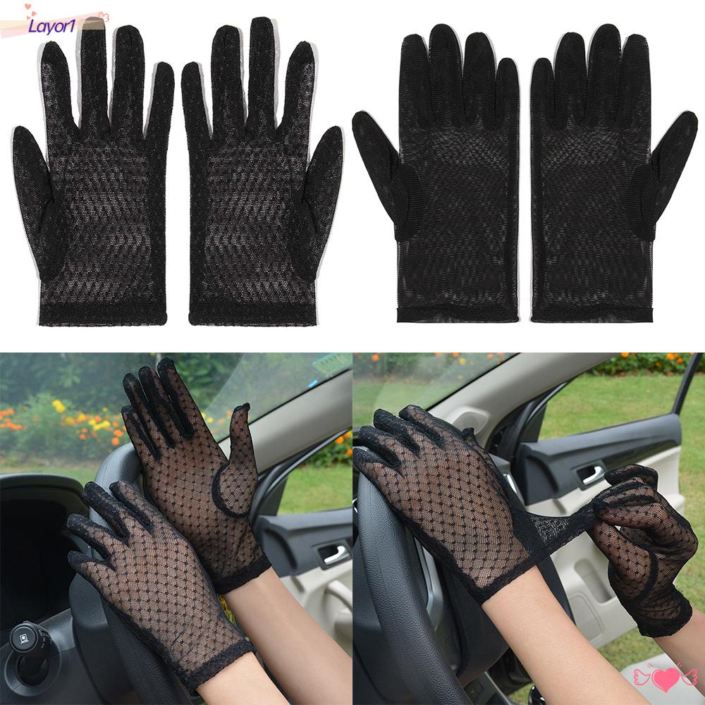 Găng Tay Lưới Ren Chống Tia UV Thời Trang Mùa Hè LAYOR1