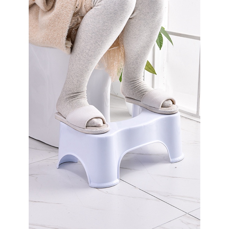 Ghế Ngồi Toilet Chống Trượt Chắc Chắn Màu Sắc Đơn Giản Tiện Dụng