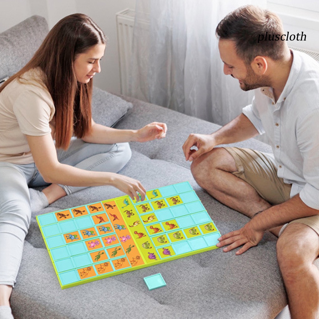 1 Bộ Trò Chơi Đoán Khủng Long Hoạt Hình Trọng Lượng Nhẹ Thú Vị Giải Trí Đa Người