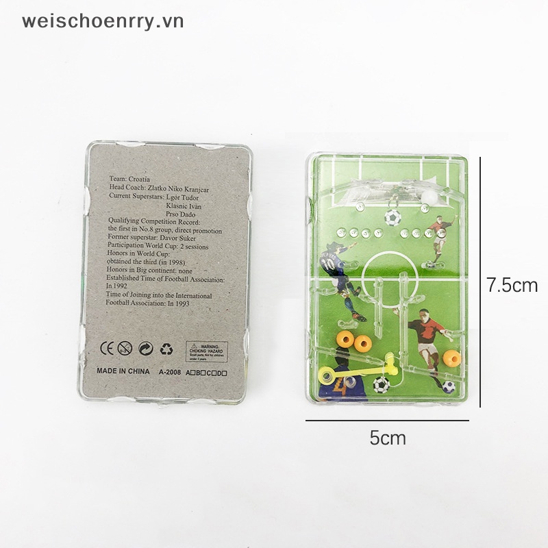 Set 10 Đồ Chơi Mê Cung Hình Quả Bóng Đá Giáo Dục Sớm Cho Bé