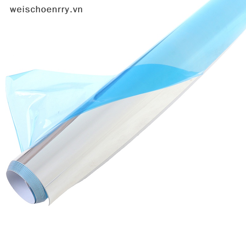 Giấy Dán Tường Tráng Gương Tự Dính 50X100cm Có Thể Tháo Gỡ