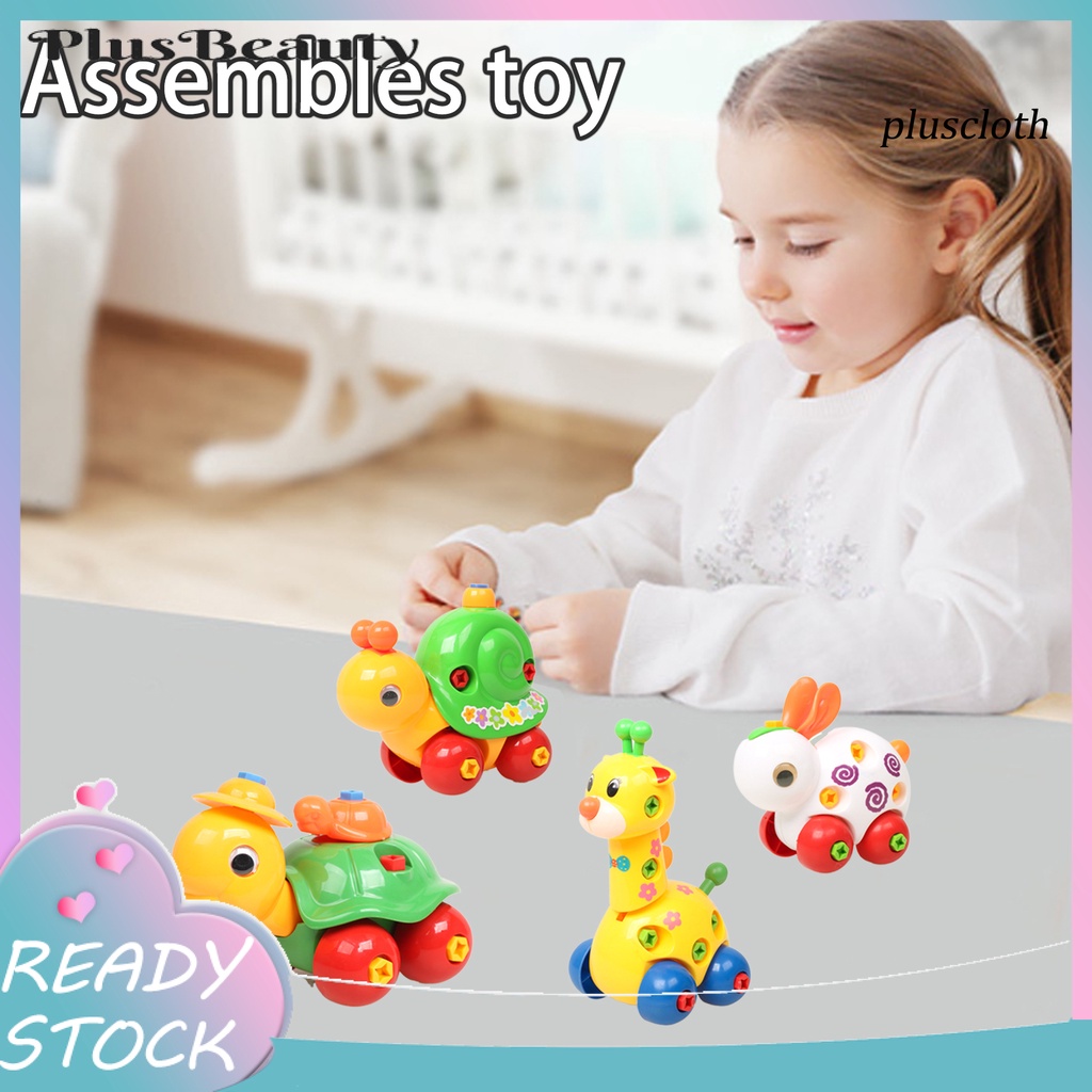 Đồ Chơi Ốc Vít Vặn Hình Động Vật Sáng Tạo Giúp Rèn Luyện Khả Năng Tập Trung Cho Bé