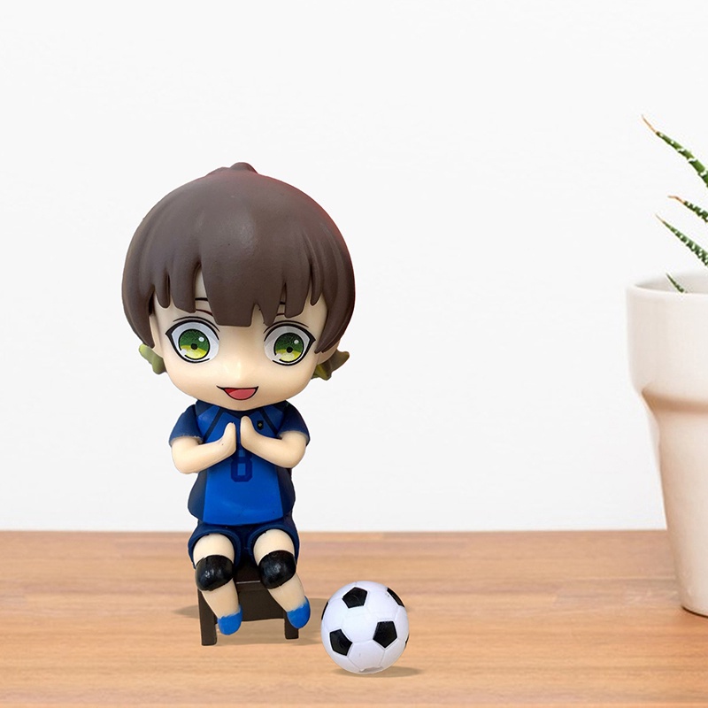 Bộ 6 Mô Hình Nhân Vật Isagi Yoichi Meguru Rensuke 10cm