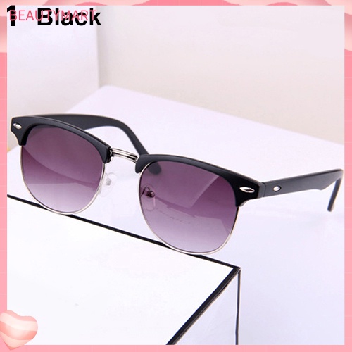 Kính Mát Bản Lớn Đính Đinh Tán Phong Cách Retro Cho Nam Nữ