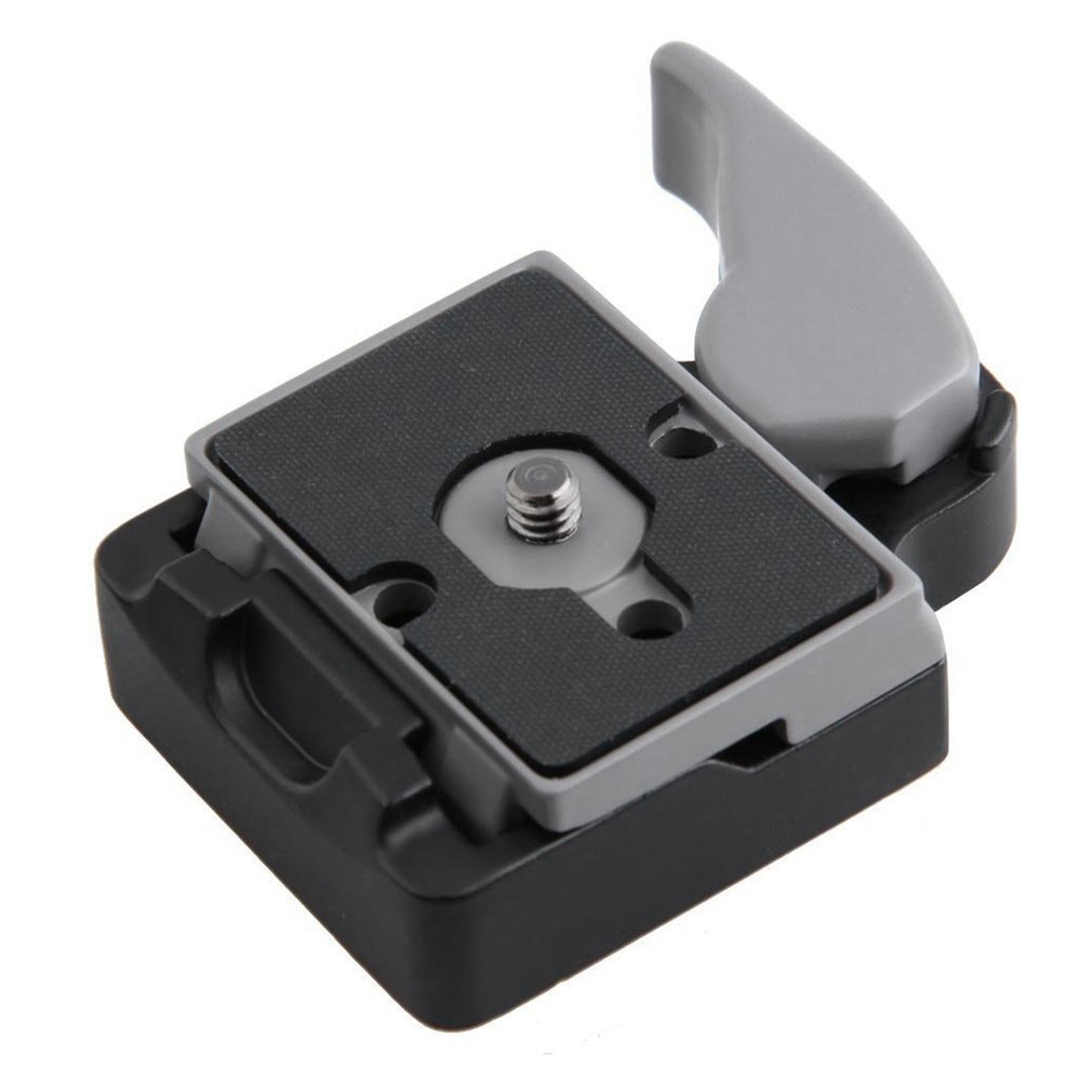 Camera 323 Quick Release Clamp Adapter For Manfrotto 200Pl-14 Compat Plate 496Rc 498Rc2 804Rc2 Aluminum Alloy 3/8 1/4 [Q/15]