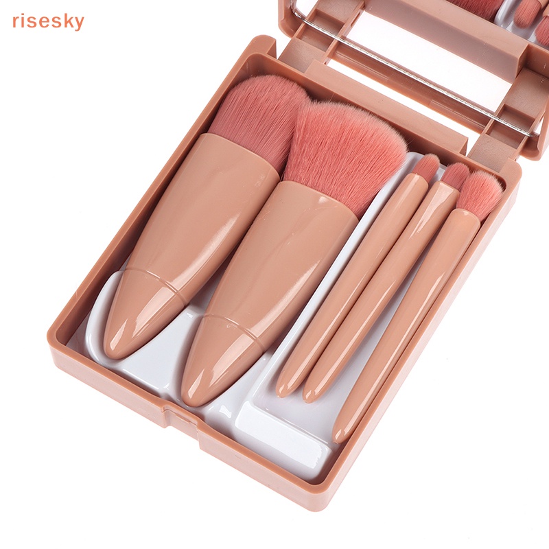 Set 5 Cọ Trang Điểm Chuyên Nghiệp Chất Lượng Cao
