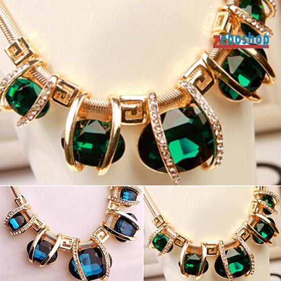 Vòng Cổ Choker Đính Đá Pha Lê Thời Trang Dành Cho Nữ