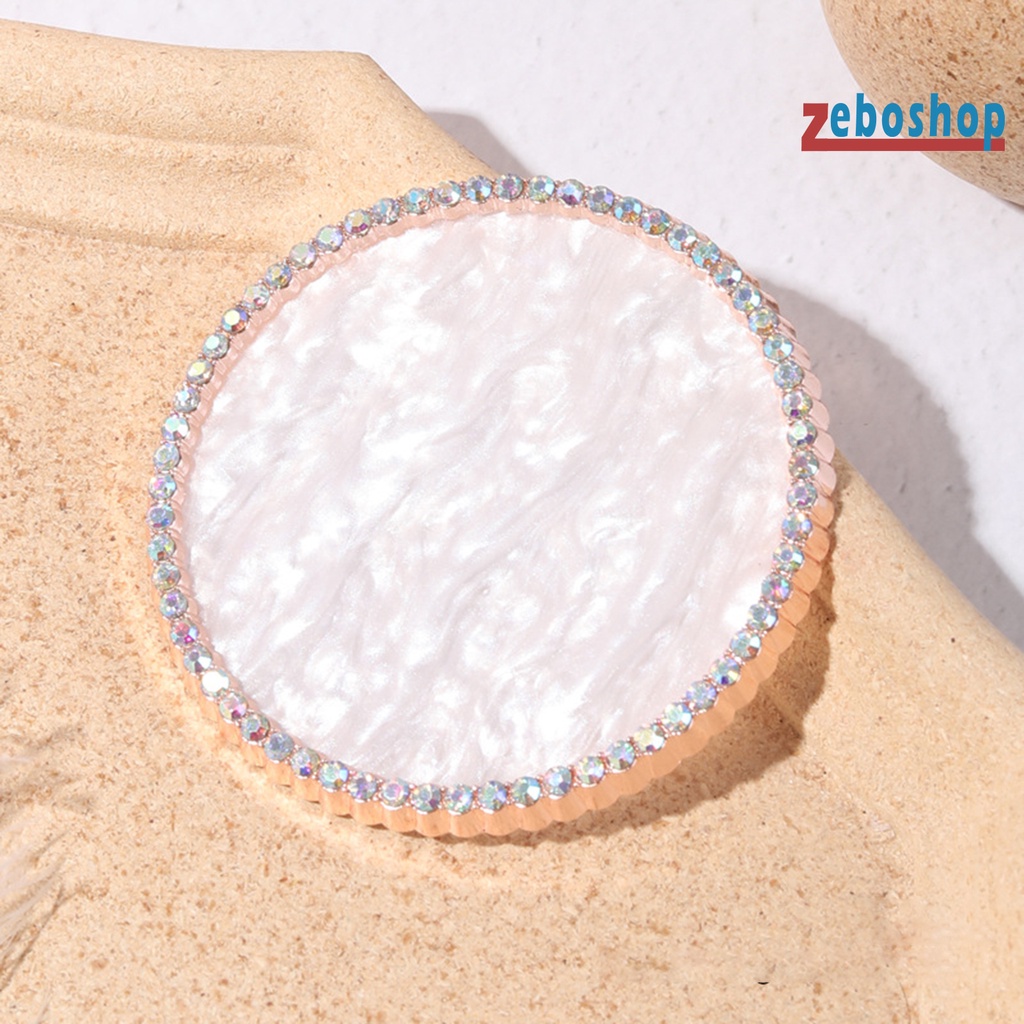 Zeboshop Đĩa Đạo Cụ Trang Trí Móng Tay Nghệ Thuật Bằng Kim Loại Hình Hoa Ngọc Trai Xinh Đẹp