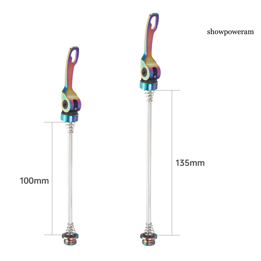 Set 2 Thanh Trục Trước / Sau Siêu Nhẹ Tháo Gỡ Nhanh Cho Xe Đạp Leo Núi
