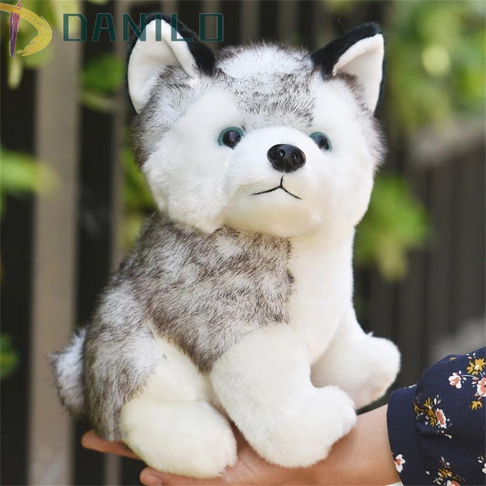 Chó Husky Nhồi Bông Đáng Yêu 20 / 25 / 30cm