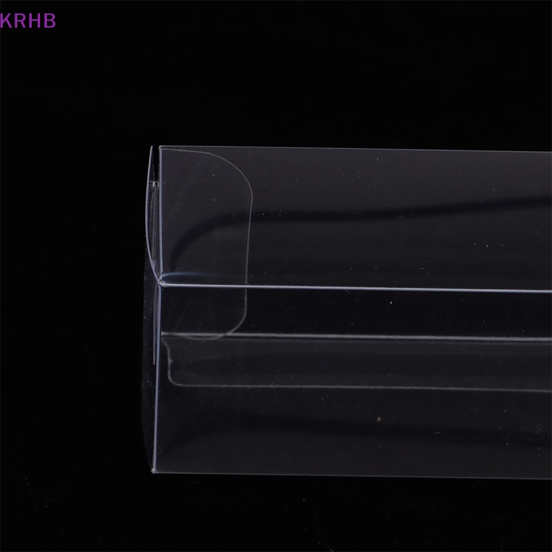 10 Hộp Trưng Bày Mô Hình Xe Hơi 82 * 40 * 30mm Bằng PVC 1 / 64