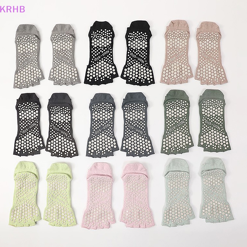 Vớ Hở Ngón Chống Trượt Năm Ngón Dùng Tập Yoga / Thể Hình Dành Cho Nữ Mới
