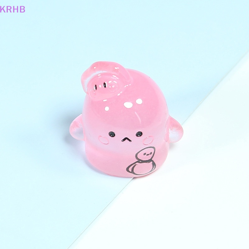 Bộ 5 Mô Hình Xe Hơi Mini Bằng Nhựa Phát Sáng Dễ Thương Trang Trí Nhà Cửa / Sân Vườn Mới