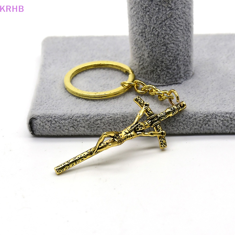 Móc Khóa Hình Thánh Giá Phong Cách Vintage Thời Trang Mới