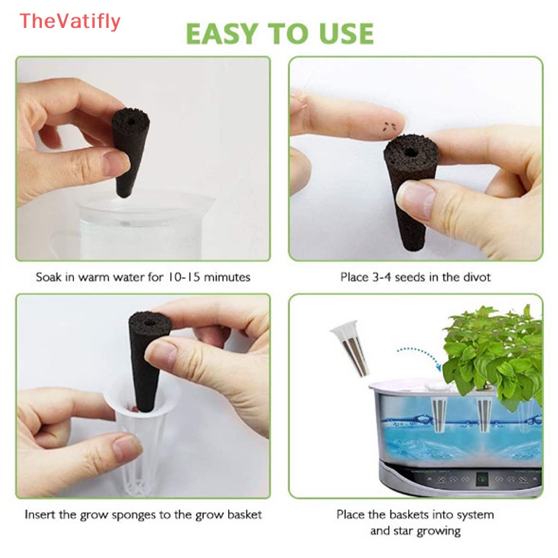 [TheVatifly] 5 Miếng Bọt Biển Bổ Sung Chất Dinh Dưỡng Cây Trồng Thay Thế