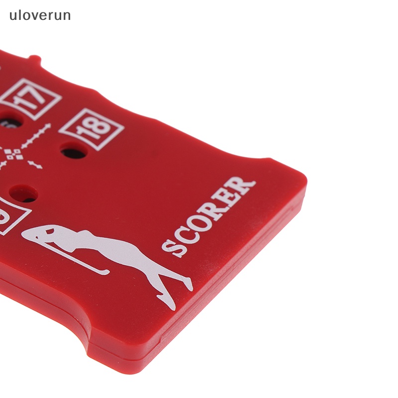 1 Thẻ Đánh Golf uloverun 18 Lỗ Kèm Móc Khóa Tiện Lợi