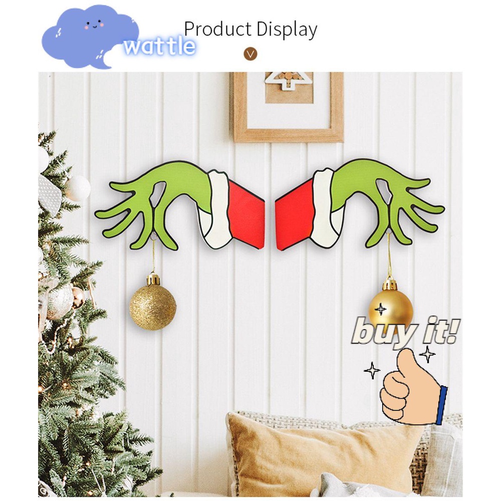 Đồ Chơi Grinchs Cầm Tay Trang Trí Nhà Cửa / Tiệc Tùng