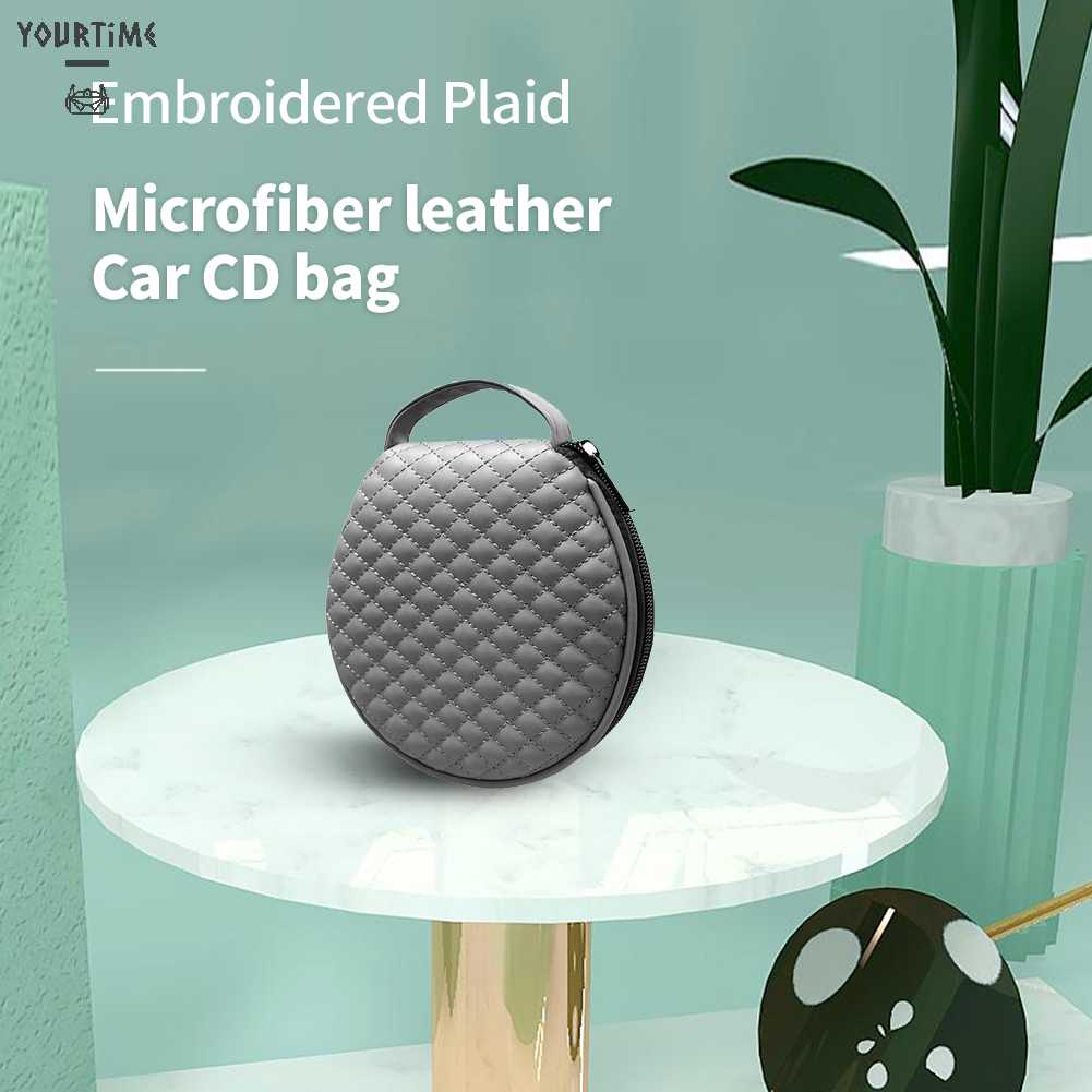 Hộp Đựng Đĩa CD DVD 20 Ngăn Có Khóa Kéo Tiện Dụng