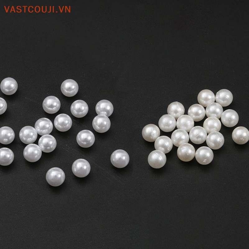 Chuỗi Hạt Ngọc Trai Acrylic 3mm 4mm 6mm 8mm 10mm Dùng Làm Trang Sức DIY