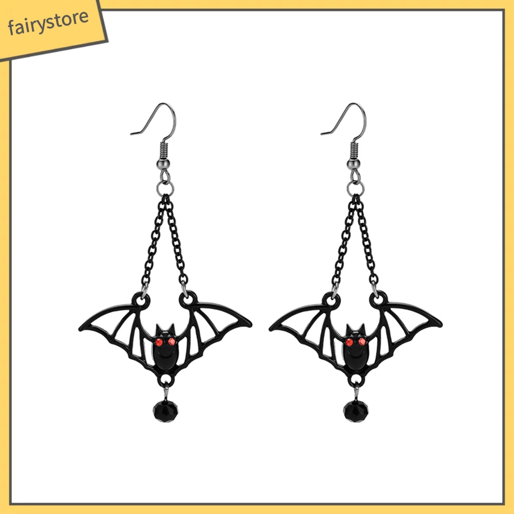 Bông Tai Hình Dơi Sáng Tạo Thời Trang Halloween Dành Cho Nữ