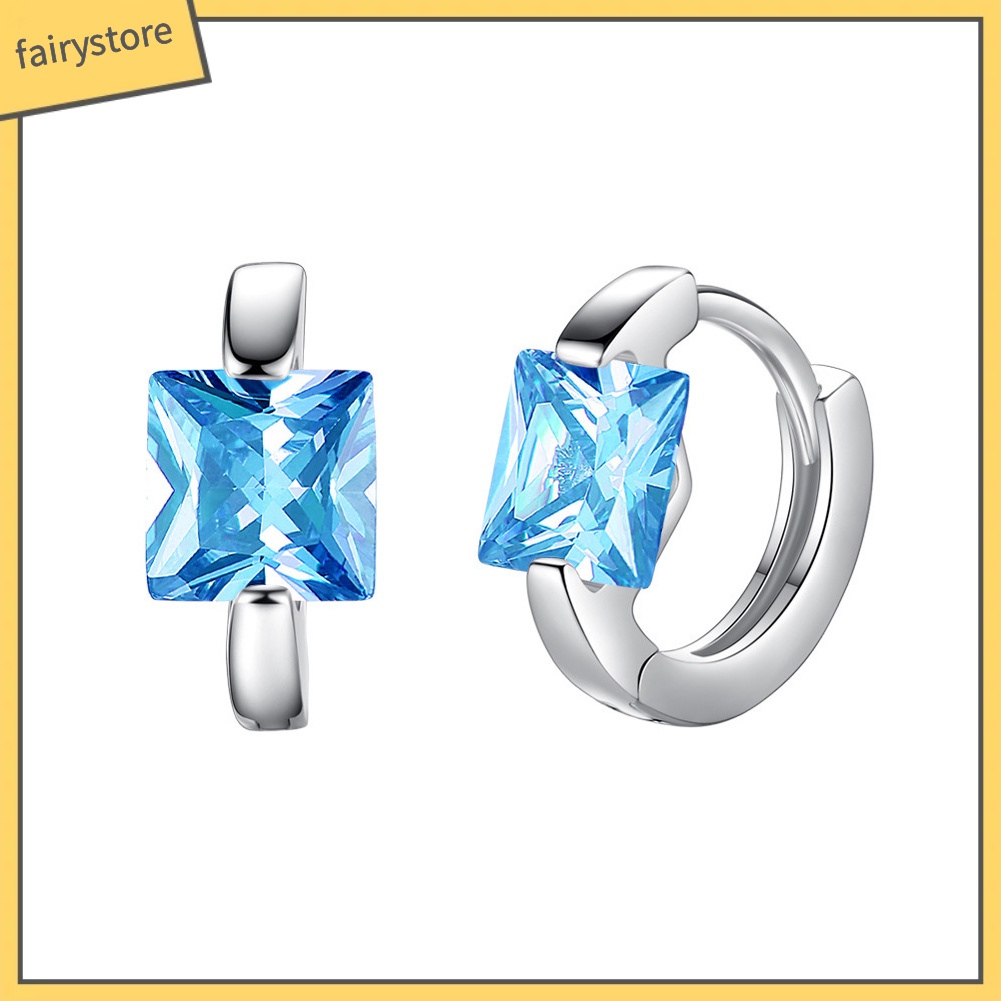 Bông Tai Đính Đá Zircon Thời Trang Dành Cho Nữ