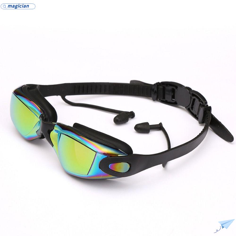 Kính Bơi Silicone Chống Sương Mù Bảo Vệ Mắt Có Thể Điều Chỉnh Dành Cho Người Lớn Và Trẻ Em