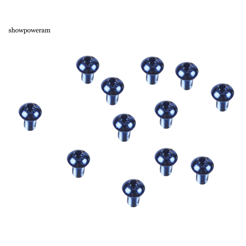 12 Ốc Vít M5x10mm T25 Cho Đĩa Phanh Xe Đạp Leo Núi