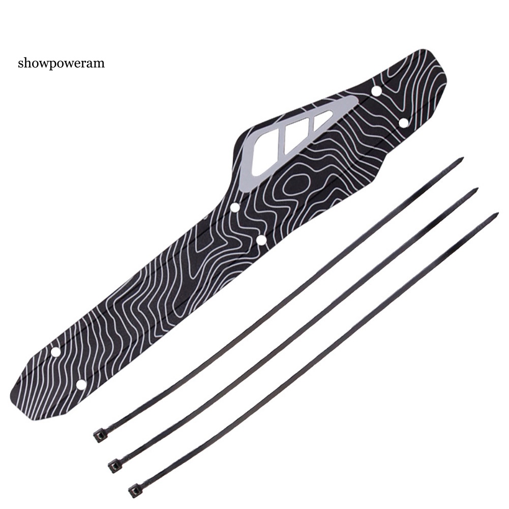 Miếng Dán Bảo Vệ Dây Xích Xe Đạp Kèm 3 Dây Đeo Tiện Dụng