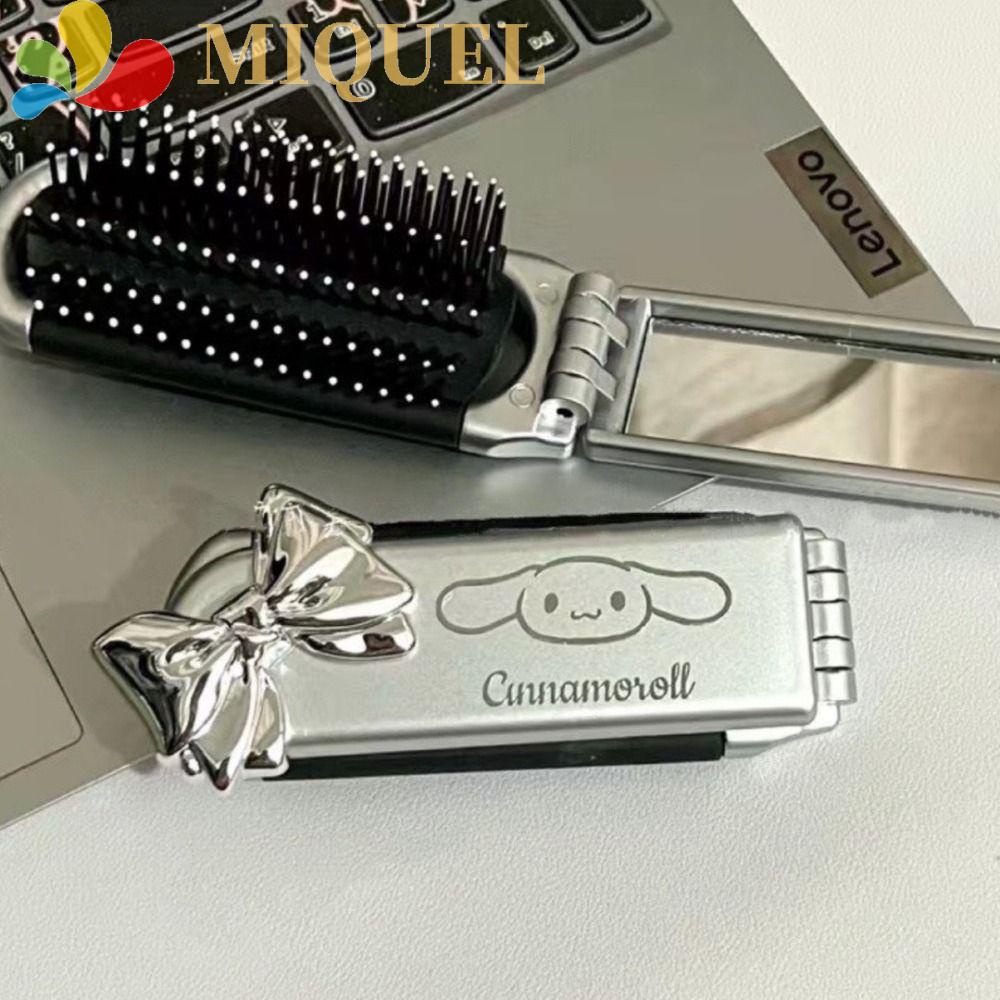 Lược Chải Tóc Dạng Túi Khí Có Thể Gấp Gọn Tiện Lợi|Lược Tạo Kiểu Tóc Kuromi Packacca Melody Cầm Tay Tiện Lợi