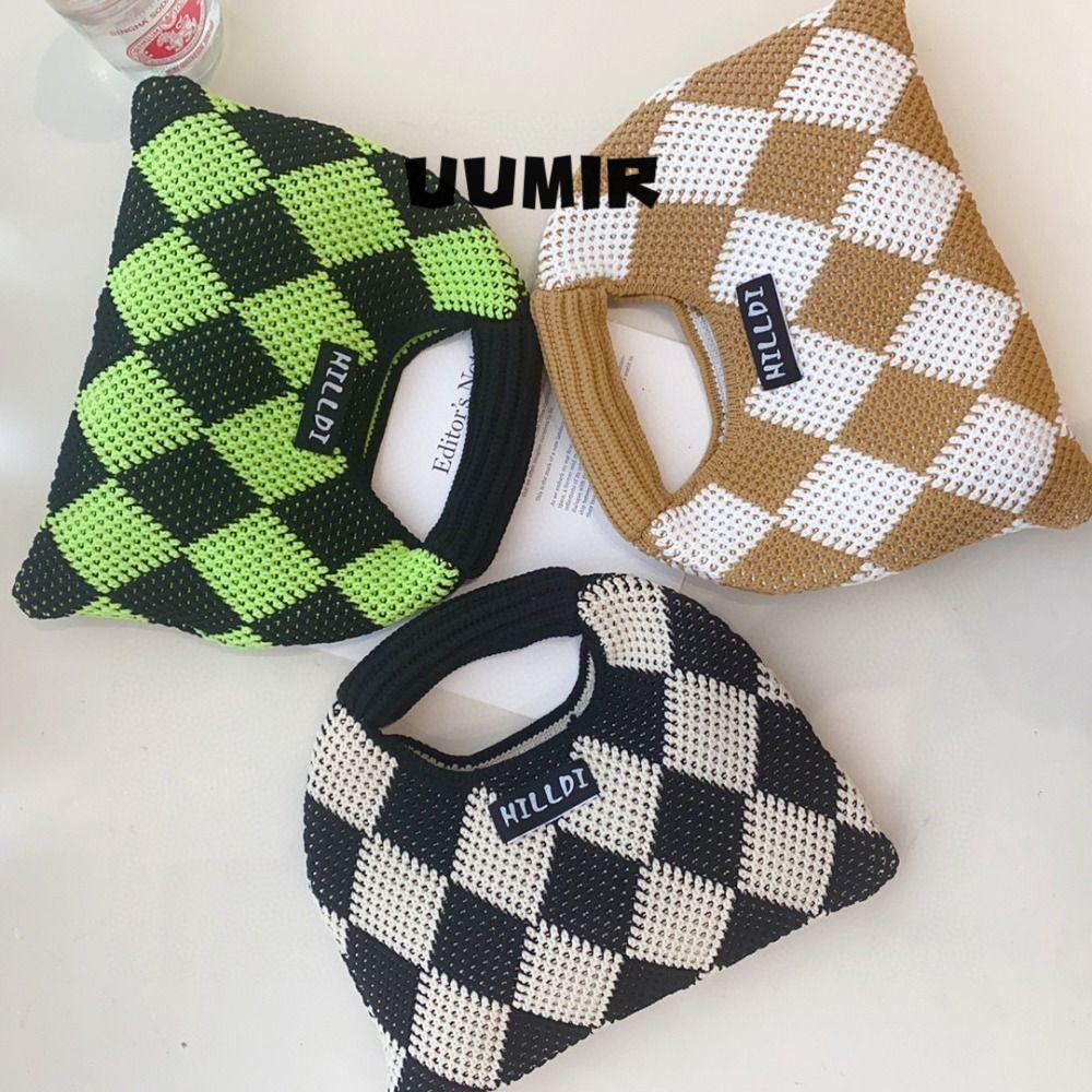 UUMIR Túi Xách Đan Len Màu Sắc Ngọt Ngào Thời Trang Cho Nữ