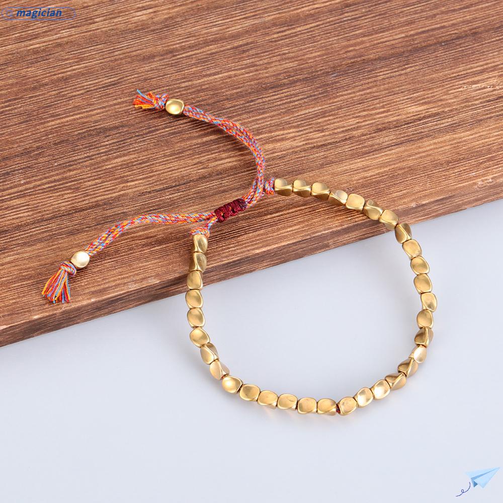 Vòng Tay Chuỗi Hạt Đồng Handmade Xinh Xắn Thời Trang