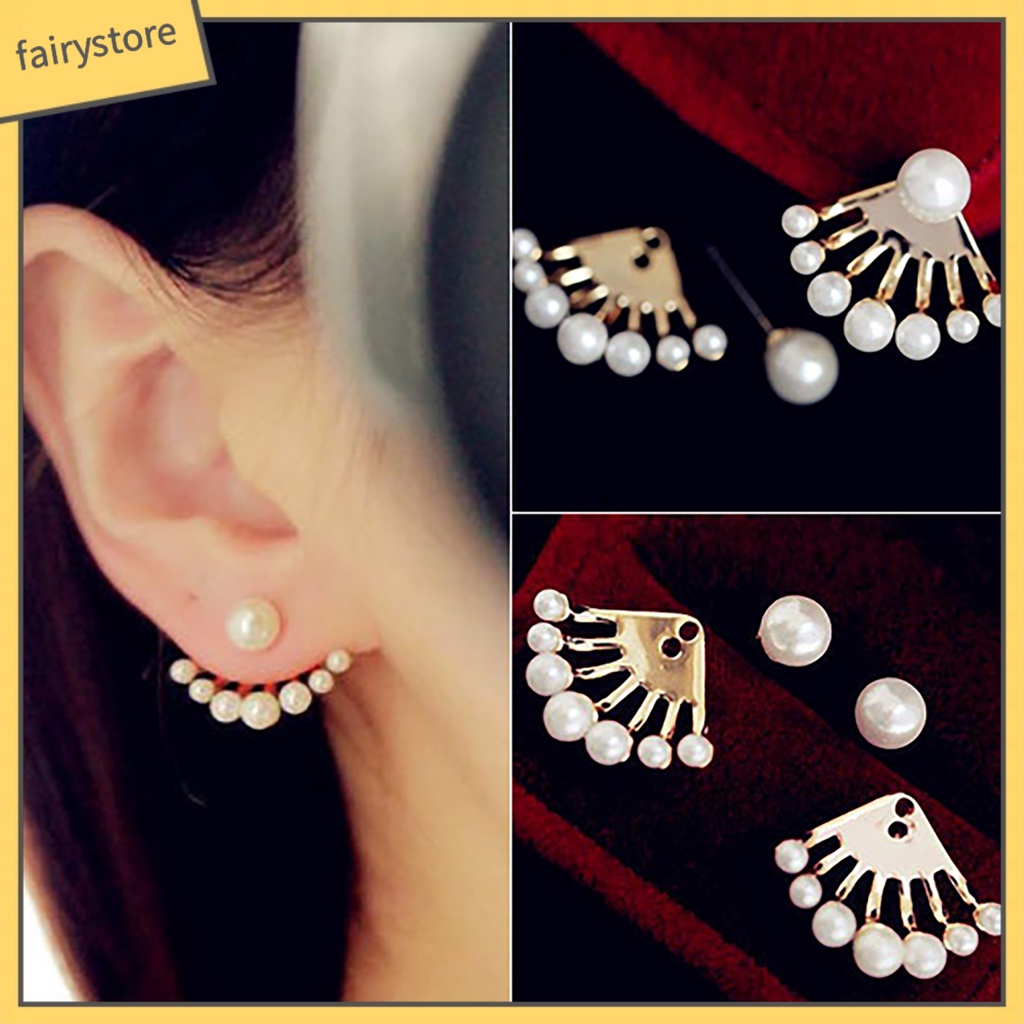 1 Đôi Khuyên Tai Hợp Kim Thoải Mái Thời Trang Cho Nữ