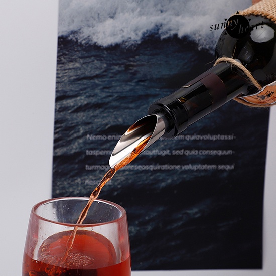 Bộ Vòi Rót Rượu Vang Bằng Thép Không Gỉ Tiện Dụng