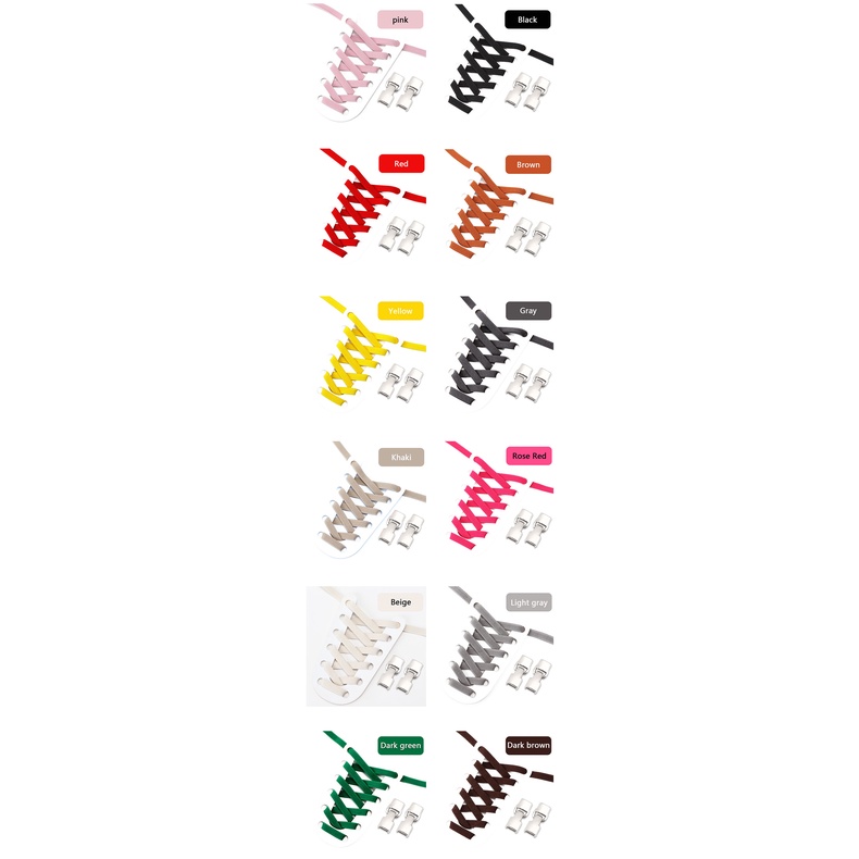 Dây Giày Co Giãn Không Cần Buộc Tiện Dụng