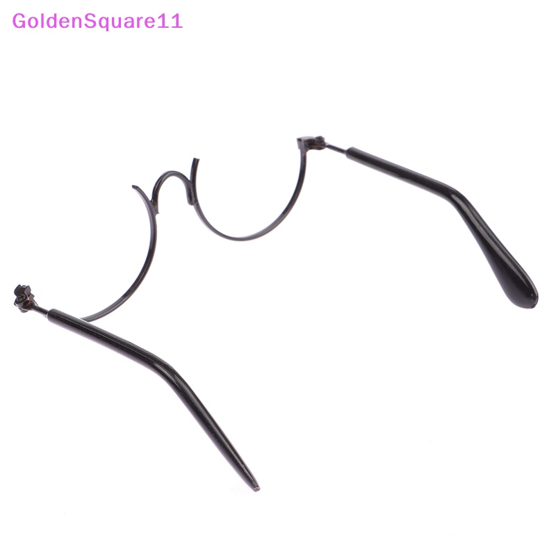 Kính Mát Tròn 8CM Nửa Gọng Kim Loại Phong Cách Retro 18 Inches Dành Cho Búp Bê